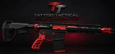 Martian Hunter Cerakote AR-15, 2 Tone FX design by Tattoo Tactical